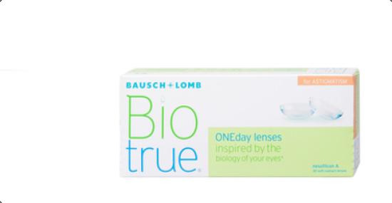 Biotrue ONEday for astigmatisme 90er Box